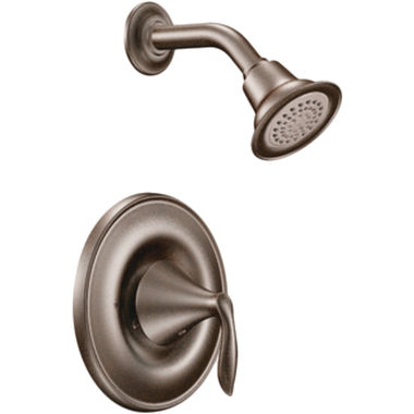 Click here to see Moen T2132EPORB Moen Eva Posi-Temp Single-Handle Shower Faucet, One-Function, 1.75 GPM, Lever Handle, Eco-Performance, M-PACT, Oil Rubbed Bronze - T2132EPORB