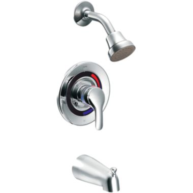 Click here to see Cleveland Faucet T42311CGR CFG Baystone Pressure BalanceTub and Shower Faucet with Slip Fit Diverter Tub Spout, 1.75 GPM, Single Lever Handle, Water-Saving, Chrome - T42311CGR