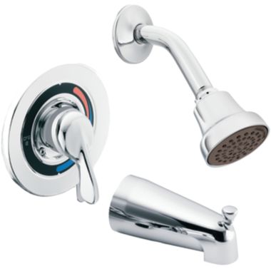 Click here to see Cleveland Faucet 40311CGR CFG Cornerstone Pressure Balance Tub/Shower Faucet with Slip Fit Tub Spout, 1.75 GPM, Single Lever Handle, Water-Saving, Chrome - 40311CGR
