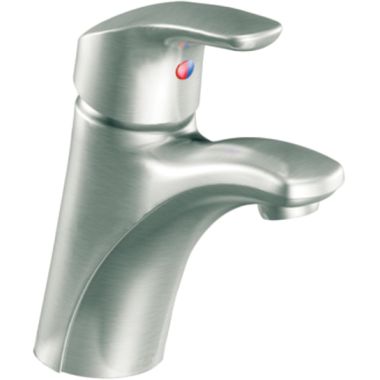 Click here to see Cleveland Faucet 42717BN Moen CFG 42717BN Baystone One-Handle Bathroom Faucet, Less Drain, 1/2