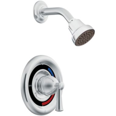 Click here to see Cleveland Faucet T41315CGR CFG Capstone Round Single-Handle Pressure Balance Cycling Shower Faucet with 1.75 GPM Shower Head, Lever Handle, Less Valve, Chrome - T41315CGR