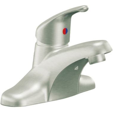 Click here to see Cleveland Faucet 40717BN CFG 40717BN Cornerstone Single Handle Lavatory Faucet, Less Pop-up, Brushed Nickel