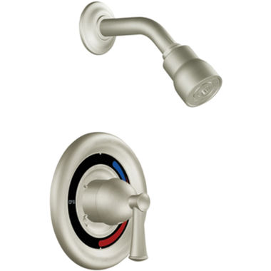 Click here to see Cleveland Faucet T41315CBN CFG Capstone Round Single-Handle Pressure Balance Cycling Shower Faucet with 2.5 GPM Shower Head, Lever Handle, Less Valve, Brushed Nickel - T41315CBN