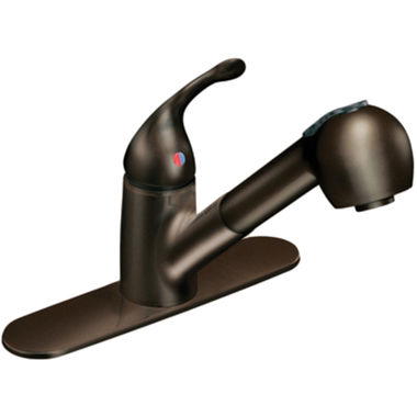 Click here to see Cleveland Faucet CA40519OWB Moen CFG CA40519OWB Capstone Single-Handle Pull-Out Faucet (Old-World Bronze)