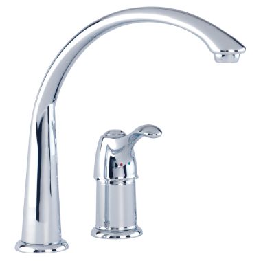 Click here to see Gerber G0040101 Gerber Allerton Single Handle Kitchen Faucet, 2 Hole, Chrome - 40-101