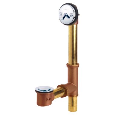 Click here to see Gerber G0041800 Gerber 41-800 Gerber Classics Brass Pop-Up Drain with Pre-Set Adjustable Linkage