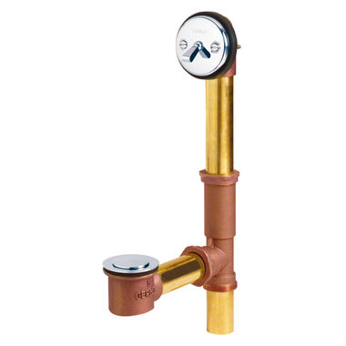 Click here to see Gerber G0041802 Gerber 41-802 Gerber Classics Brass Pop-Up Drain with Pre-Set Adjustable Linkage
