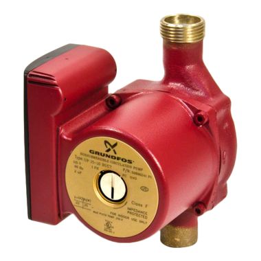 Click here to see Grundfos 59896241 Grundfos UP 15-10 BUC7 1-Speed Circulator Pump w/ Check Valve, 1/25 HP, 6.6 GPM, 115V, Bronze, 3/4
