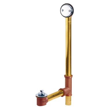 Click here to see Gerber G0041853 Gerber 41-853 Gerber Classics Brass Lift  Turn Roman Tub Drain
