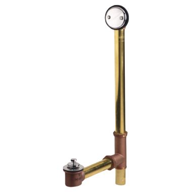 Click here to see Gerber G004185376 Gerber 41-853-76 Gerber Classics Brass Lift  Turn Roman Tub Drain