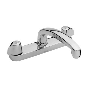 Click here to see Gerber G0042426 Gerber Classics Two Handle Kitchen Faucet, Mini Blade Handles, Chrome - 42-426