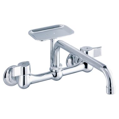 Click here to see Gerber G0042691 Gerber 42-691 Gerber Classics Two Handle Wall Mount Kitchen Faucet