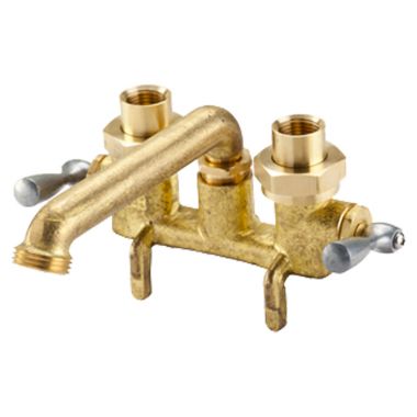 Click here to see Gerber G0049530 Gerber 49-530 Gerber Classics Two Handle Clamp-on Combination Laundry faucet, Rough Brass