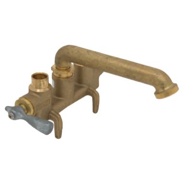 Click here to see Gerber G0049536 Gerber 49-536 Gerber Classics Two Handle Clamp-on Combination Laundry Faucet, Rough Brass