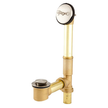 Click here to see Gerber G00N1802 Gerber N1-802 Gerber Classics Brass Pop-Up Drain with Pre-Set Adjustable Linkage