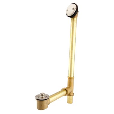 Click here to see Gerber G00N1853 Gerber N1-853 Gerber Classics Brass Lift  Turn Roman Tub Drain