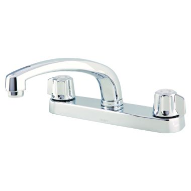 Click here to see Gerber G0742416 Gerber Classics Two Handle Kitchen Faucet, Chrome - 07-42-416