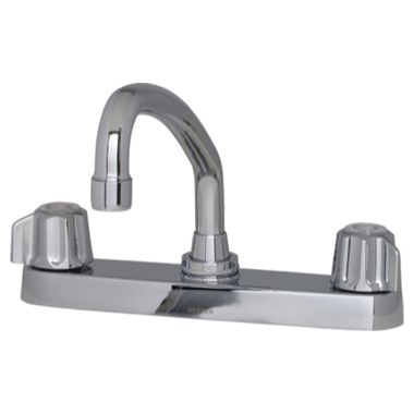 Click here to see Gerber G0742426 Gerber Classics Two Handle Kitchen Faucet, Chrome - 07-42-426