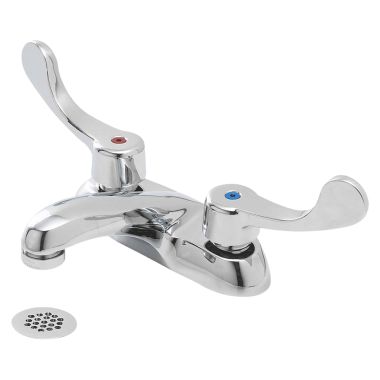 Click here to see Gerber GC044542 Gerber C0-44-542 Commercial Two Handle 3 Hole Installation Lavatory Faucet