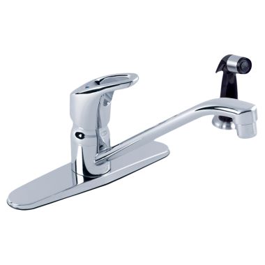 Click here to see Gerber 40-400 Gerber 40-400 Gerber Hardwater Single Handle Kitchen Faucet with Spray
