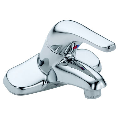 Click here to see Gerber G0040113 Gerber Maxwell SE One-Handle Centerset Chrome Bathroom Faucet, 1.2 GPM, Three-Hole Installation, Less Drain, Lever Handle - 40-113
