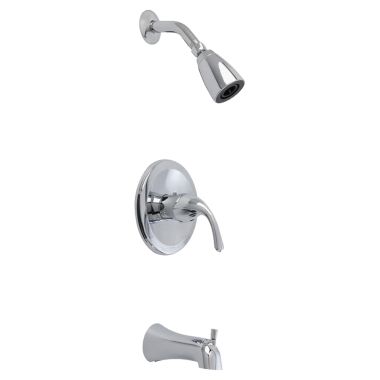 Click here to see Gerber G0049023 Gerber Maxwell SE Pressure-Balanced Tub/Shower Faucet with Showerhead, 2.5 GPM, Single-Handle, Lever Handle, ADA, Chrome - 49-023