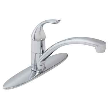 Click here to see Gerber G0040010 Gerber Viper Single Handle Kitchen Faucet, Chrome - 40-010
