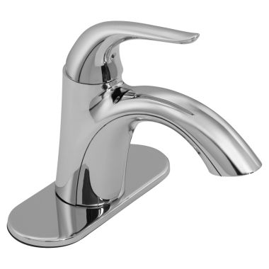 Click here to see Gerber G0040023 Gerber Viper Single Lever-Handle Chrome Bathroom Faucet with 50/50 DrainAssembly, WaterSense, ADA, Single-Hole Installation - 40-023