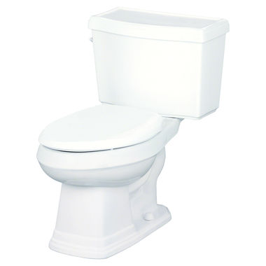 Click here to see Gerber HE-20-004 Gerber HE-20-004 Allerton Two-Piece Elongated Toilet, 1.28 gpf, 12