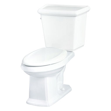 Click here to see Gerber HE-20-016 Gerber HE-20-016 Logan Square Two-Piece Elongated Toilet, 1.28 gpf, 12