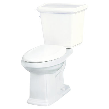Click here to see Gerber HE-20-019 Gerber HE-20-019 Logan Square Two-Piece Elongated ErgoHeight Toilet, 1.28 gpf, 10