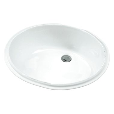 Click here to see Gerber 12-770-F Gerber Luxoval Undermount Bathroom Sink, 18-1/2