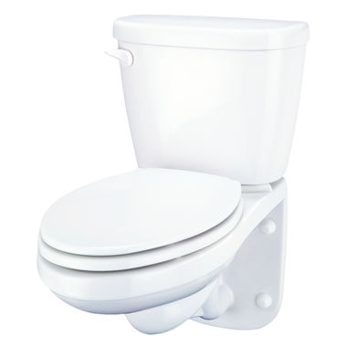 Click here to see Gerber 20-021 Gerber Maxwell Two-Piece Wall-Hung Back Outlet Elongated Toilet, 1.28 GPF, 4
