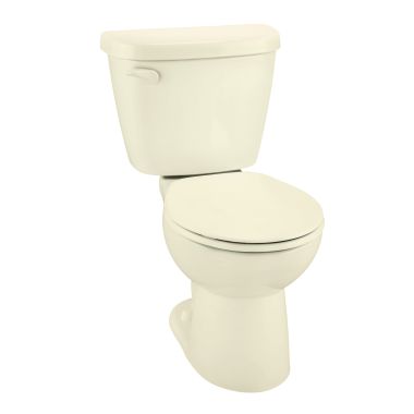 Click here to see Gerber 21-902-25 Gerber Maxwell Two-Piece Round Front Toilet, 1.28 GPF, Bone - 21-902-25