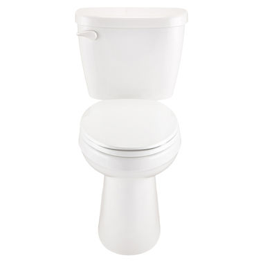 Click here to see Gerber MX-21-022 Gerber MX-21-022 Maxwell ErgoHeight Compact Elongated Toilet, 1.6 gpf, Floor Mount Back Outlet, White