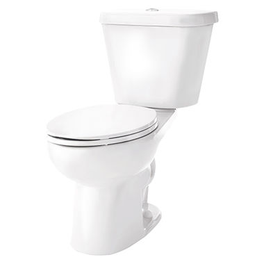 Click here to see Gerber DF-20-521 Gerber DF-20-521 Viper Dual Flush ADA Elongated Toilet, 1.1 and 0.9 gpf, 12