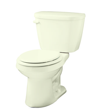 Click here to see Gerber VP-21-504-09 Gerber VP-21-504-09 Viper Toilet Combo: VP-21-552-09 Bowl w/ VP-28-594-09 Tank, 1.6 gpf, Biscuit