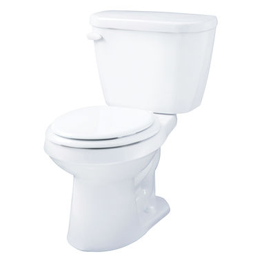 Click here to see Gerber WS-21-502 Gerber WS-21-502 Viper Two-Piece Round Front Toilet, 1.28 gpf, 12