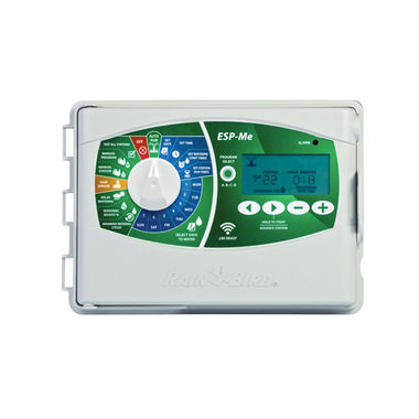 Click here to see Rainbird ESP4MEi F55100 Rain Bird ESP4MEI - Indoor 120V Irrigation Controller (LNK WiFi Compatible, F55100)