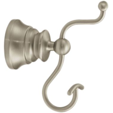 Click here to see Moen YB9803BN Moen YB9803BN Waterhill Double Robe Hook, Brushed Nickel