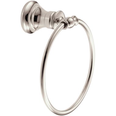 Click here to see Moen YB9886NL Moen YB9886NL Waterhill Hand Towel Ring, Nickel