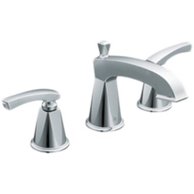 Click here to see Moen TS458 Moen TS458 Divine Two-Handle Widespread Lavatory Faucet, Chrome