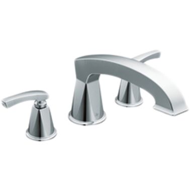 Click here to see Moen TS253 Moen TS253 Chrome Two Handle Roman Tub Trim