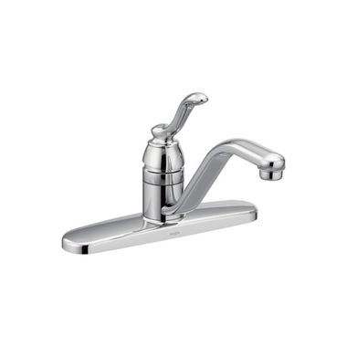 Click here to see Moen 7050 Moen Banbury Single-Handle Kitchen Faucet, Chrome - 7050