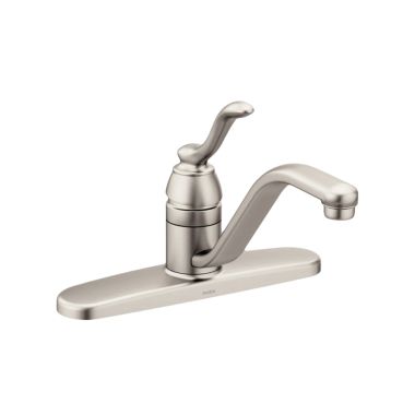 Click here to see Moen 7050SRS Moen 7050SRS Spot Resist Stainless Banbury One-Handle Kitchen Faucet