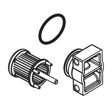 Click here to see Moen 183962 Moen 183962 Filter Kit: Filter Screen, Filter Cap, and O-Ring