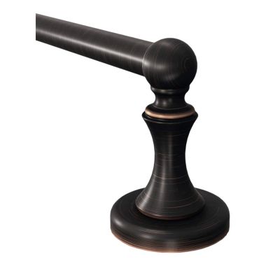 Click here to see Moen DN1824BRB Moen DN1824BRB Mediterranean Bronze Whitley 24-Inch Single Towel Bar