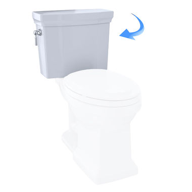 Click here to see Toto ST403E#01 TOTO Promenade II 1.28 GPF Toilet Tank, Cotton White - ST403E#01