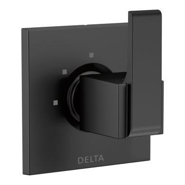 Click here to see Delta T11867-BL Delta Ara Single-Handle 3-Function Diverter Valve Trim, Lever Handle, 2-Port, Matte Black - T11867-BL