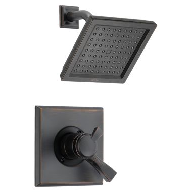 Click here to see Delta T17251-RB-WE Delta Dryden Monitor 17 Series Two-Handle Shower Faucet with Volume Control, Single-Setting, 1.75 GPM, Lever Handles, Venetian Bronze - T17251-RB-WE